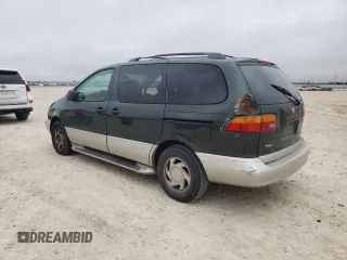 1999 Toyota Sienna LE with VIN 4T3ZF13C6XU151285, listed as a Copart auction lot 43792835 with 0 mi miles and Salvage Title. Bid and sale history available at carsss.com. Image 2.