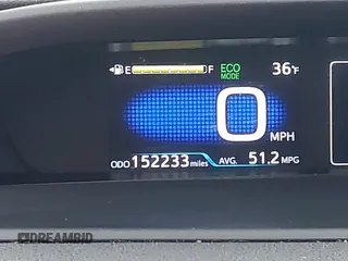 2018 Toyota Prius Two with VIN JTDKARFU1J3545368, listed as a IAAI auction lot 41510475 with 152,233 mi miles. Bid and sale history available at carsss.com. Image 15.