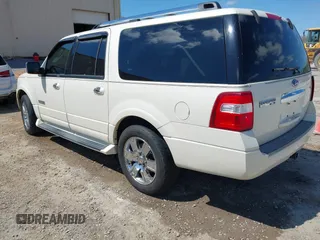 2007 Ford Expedition EL Limited with VIN 1FMFK19507LA18415, listed as a IAAI auction lot 41789617 with 219,455 mi miles. Bid and sale history available at carsss.com. Image 3.