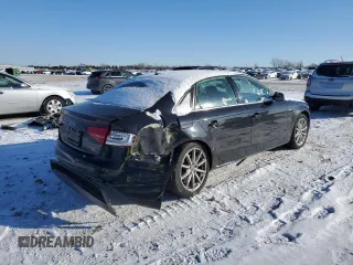 2014 Audi A4 Premium Plus with VIN WAUFFAFL1EA065874, listed as a Copart auction lot 87691285 with 62,172 mi miles and Salvage Title. Bid and sale history available at carsss.com. Image 3.