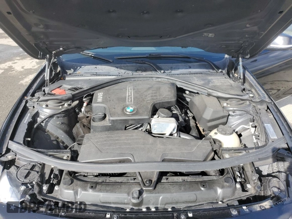 2014 BMW 3 Series 328i with VIN WBA3C1C56EK107662, listed as a Copart auction lot 49327345 with 107,467 mi miles and Salvage Title. Bid and sale history available at carsss.com. Image 11.