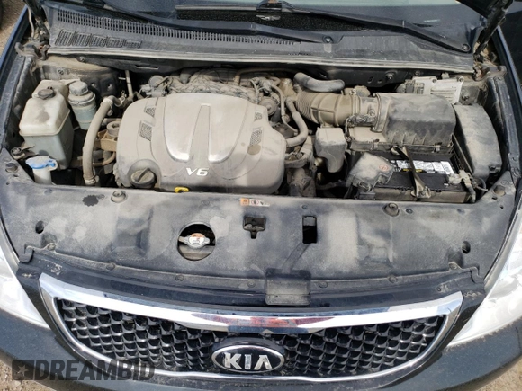 2014 Kia Sedona LX with VIN KNDMG4C78E6541119, listed as a Copart auction lot 55793245 with 143,324 mi miles and Clean Title. Bid and sale history available at carsss.com. Image 12.