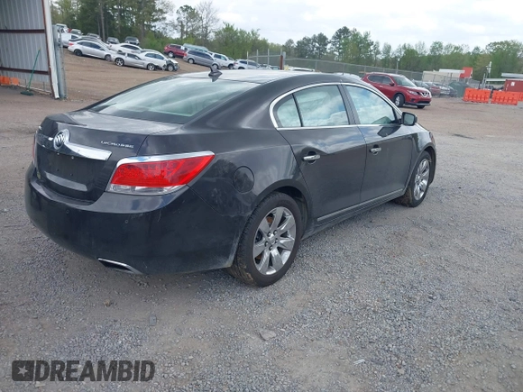 2013 Buick LaCrosse Premium 1 with VIN 1G4GF5E37DF170822, listed as a IAAI auction lot 41931240 with 202,935 mi miles and . Bid and sale history available at DreamBid. Image 4.