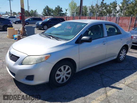 2009 Toyota Corolla with VIN JTDBL40E09J007038, listed as a IAAI auction lot 41830758 with 292,897 mi miles. Bid and sale history available at carsss.com. Image 2.