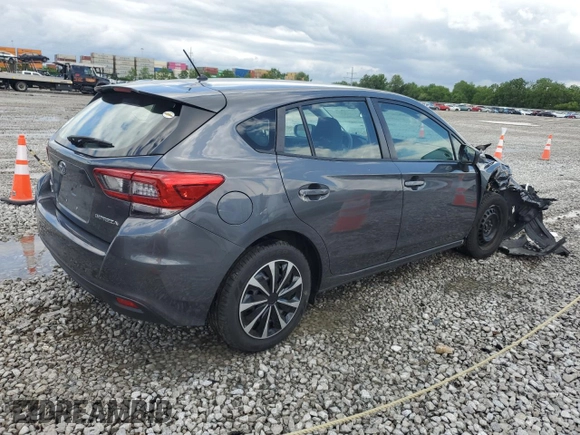 2021 Subaru Impreza with VIN 4S3GTAB6XM3706331, listed as a Copart auction lot 57983005 with 36,160 mi miles and Salvage title. Bid and sale history available at DreamBid. Image 3.