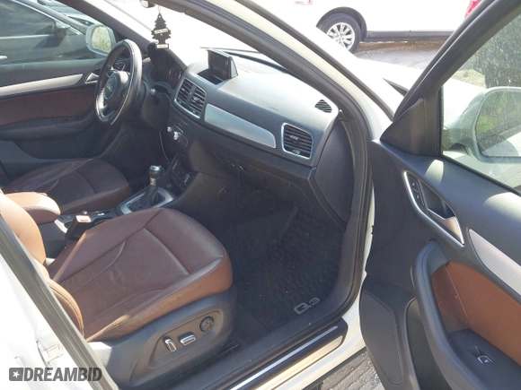 2018 Audi Q3 Premium with VIN WA1BCCFS6JR010047, listed as a IAAI auction lot 41795209 with 99,609 mi miles. Bid and sale history available at carsss.com. Image 5.