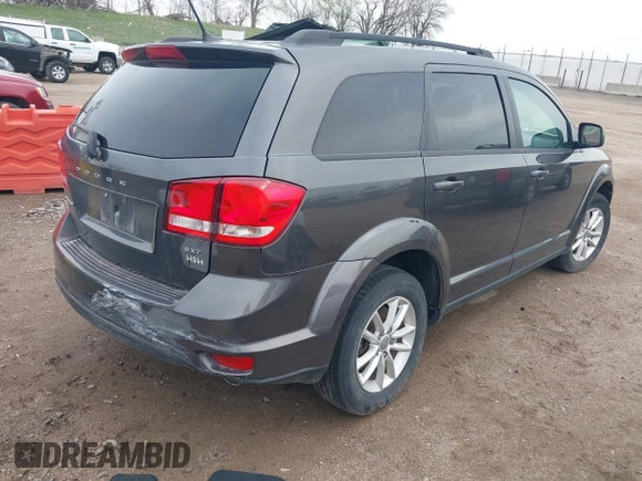 2017 Dodge Journey SXT z VIN 3C4PDDBG0HT540757, wystawiony jako IAAI lot #42104065 z przebiegiem 116 059 mil mil oraz . Historia ofert i sprzedaży dostępna na DreamBid. Obrazek 4.