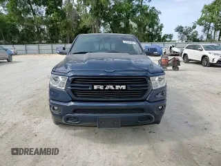 2021 Ram 1500 Big Horn with VIN 1C6SRFMT0MN725619, listed as a Copart auction lot 54238395 with 32,486 mi miles and Non repairable. Bid and sale history available at DreamBid. Image 14.