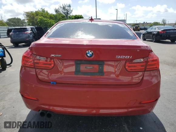 2013 BMW 3 Series 328i xDrive with VIN WBA3B3C5XDJ810958, listed as a Copart auction lot 60620005 with 143,589 mi miles and Salvage title. Bid and sale history available at DreamBid. Image 6.