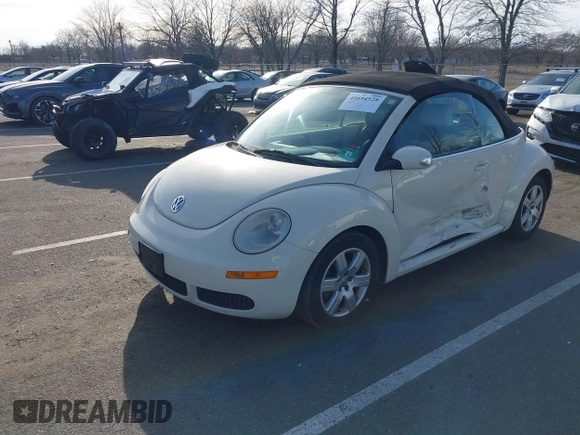 2007 Volkswagen Beetle with VIN 3VWRF31Y47M404273, listed as a IAAI auction lot 41694528 with 125,070 mi miles and . Bid and sale history available at DreamBid. Image 17.