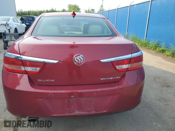 2015 Buick Verano with VIN 1G4PN5SK9F4193225, listed as a Copart auction lot 60985725 with 158,001 mi miles and Clean title. Bid and sale history available at DreamBid. Image 6.