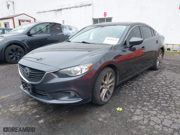 2015 Mazda Mazda6 i Grand Touring with VIN JM1GJ1W55F1206373, listed as a IAAI auction lot 41606107 with NaN miles. Bid and sale history available at carsss.com. Image 17.