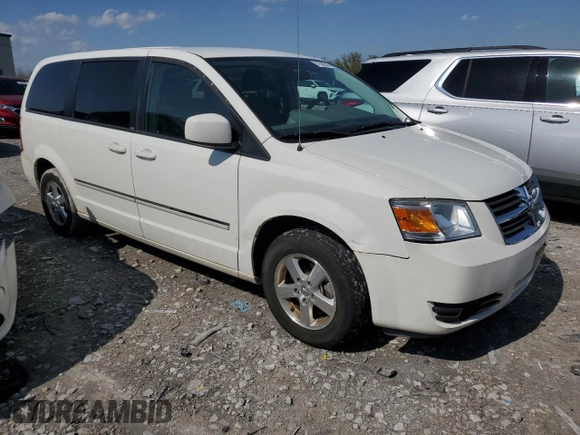 2008 Dodge Grand Caravan SXT with VIN 2D8HN54PX8R112378, listed as a Copart auction lot 51590545 with 199,169 mi miles and Salvage Title. Bid and sale history available at DreamBid. Image 4.