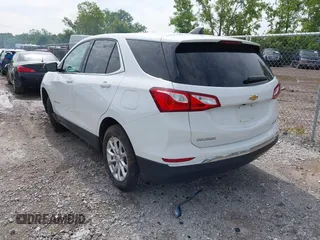 2020 Chevrolet Equinox LT with VIN 2GNAXTEV8L6163052, listed as a IAAI auction lot 42497070 with 107,779 mi miles and . Bid and sale history available at DreamBid. Image 3.