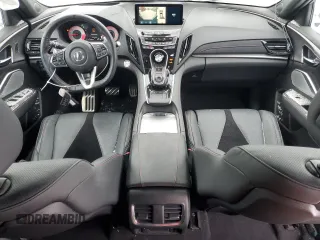 2023 Acura RDX w/A-Spec Advance Package with VIN 5J8TC2H89PL001748, listed as a Copart auction lot 41644935 with 19,123 mi miles and Salvage Title. Bid and sale history available at carsss.com. Image 8.