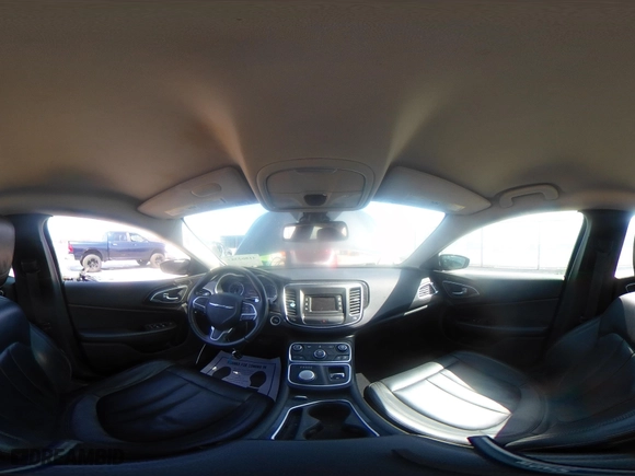 2015 Chrysler 200 C with VIN 1C3CCCEG9FN530575, listed as a IAAI auction lot 41862387 with 190,580 mi miles. Bid and sale history available at carsss.com. Image 18.