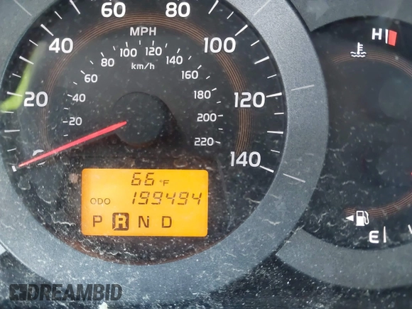 2009 Toyota RAV4 with VIN JTMZF33V09D013237, listed as a IAAI auction lot 40988064 with 199,494 mi miles. Bid and sale history available at carsss.com. Image 15.