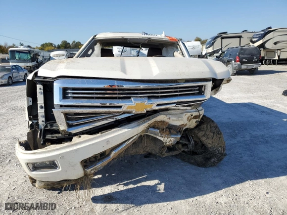 2015 Chevrolet Silverado 1500 High Country with VIN 3GCUKTEC7FG134945, listed as a Copart auction lot 77397654 with 0 mi miles and Salvage Title. Bid and sale history available at carsss.com. Image 5.