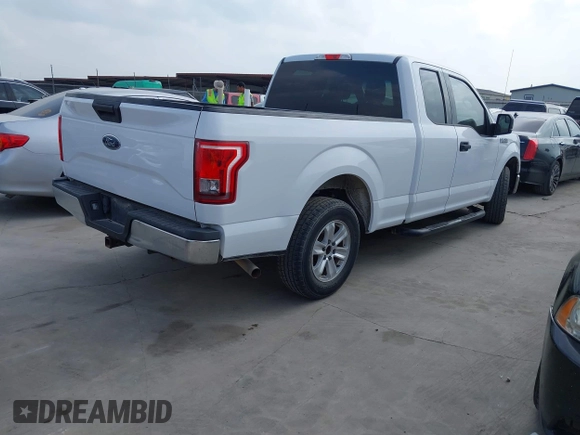 2017 Ford F-150 XL with VIN 1FTEX1C83HKD16193, listed as a IAAI auction lot 41934009 with 161,053 mi miles. Bid and sale history available at carsss.com. Image 4.