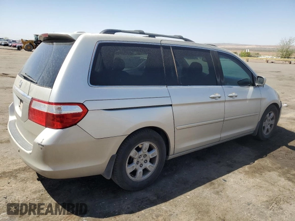 2006 Honda Odyssey TOURING with VIN 5FNRL38816B115422, listed as a Copart auction lot 51905665 with 220,574 mi miles and Clean Title. Bid and sale history available at carsss.com. Image 3.