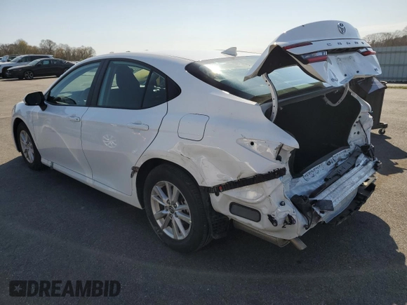 2025 Toyota Camry LE with VIN 4T1DAACKXSU526046, listed as a Copart auction lot 54517705 with 20,721 mi miles and Clean Title. Bid and sale history available at DreamBid. Image 2.