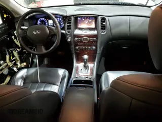 2012 Infiniti EX Journey with VIN JN1AJ0HR2CM451015, listed as a Copart auction lot 83180364 with 95,219 mi miles and Salvage Title. Bid and sale history available at DreamBid. Image 8.
