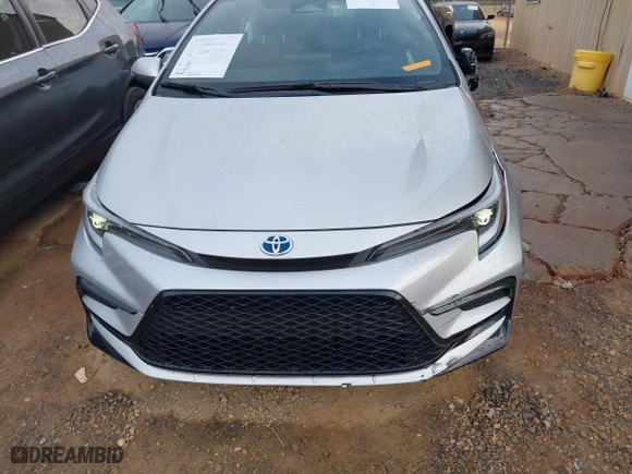 2024 Toyota Corolla Hybrid LE with VIN JTDBCMFE9R3063605, listed as a IAAI auction lot 40959214 with 14,345 mi miles. Bid and sale history available at carsss.com. Image 12.