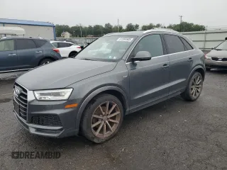 2018 Audi Q3 Premium Plus z VIN WA1JCCFS2JR026225, wystawiony jako Copart lot #61355505 z przebiegiem 227 266 mil mil oraz Czysty tytuł • Clean title. Historia ofert i sprzedaży dostępna na DreamBid. Obrazek 1.