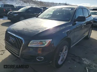 2017 Audi Q5 Premium with VIN WA1C2AFPXHA075449, listed as a Copart auction lot 42834765 with 93,026 mi miles and Salvage Title. Bid and sale history available at carsss.com. Image 1.