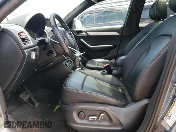 2018 Audi Q3 Premium with VIN WA1BCCFS4JR026621, listed as a Copart auction lot 56717995 with 118,484 mi miles and Salvage title. Bid and sale history available at DreamBid. Image 7.