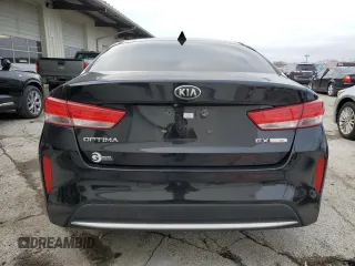 2017 Kia Optima EX with VIN KNAGU4LE4H5012164, listed as a Copart auction lot 44175804 with 82,109 mi miles and Salvage title. Bid and sale history available at DreamBid. Image 6.
