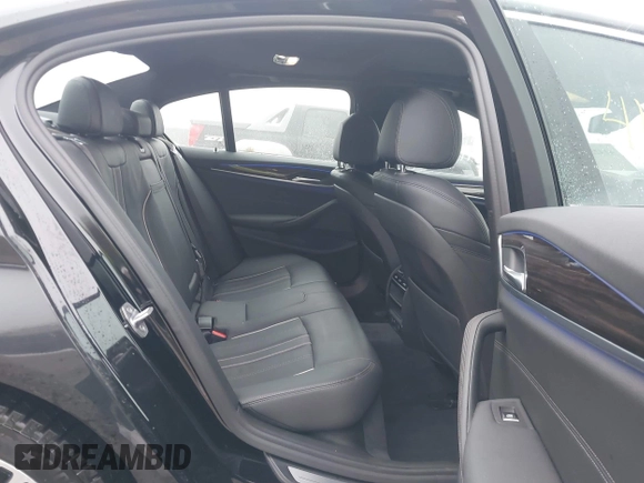2019 BMW 5 Series 540i xDrive with VIN WBAJE7C51KWW21475, listed as a IAAI auction lot 41428380 with 53,872 mi miles and . Bid and sale history available at carsss.com. Image 8.