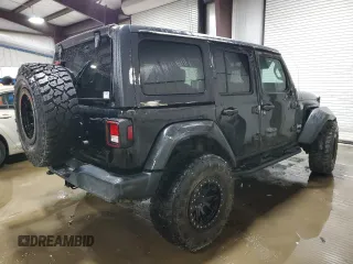 2020 Jeep Wrangler Unlimited Sport S z VIN 1C4HJXDN4LW347458, wystawiony jako Copart lot #52191705 z przebiegiem 37 353 mil mil oraz Szkoda całkowita • Salvage title. Historia ofert i sprzedaży dostępna na DreamBid. Obrazek 3.
