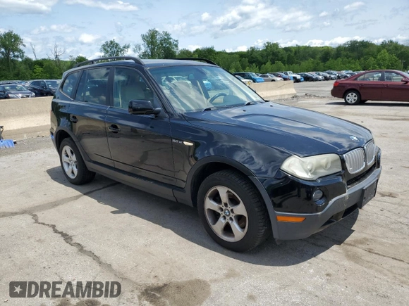 2008 BMW X3 3.0si with VIN WBXPC934X8WJ11188, listed as a Copart auction lot 59432445 with 104,232 mi miles and Clean title. Bid and sale history available at DreamBid. Image 4.