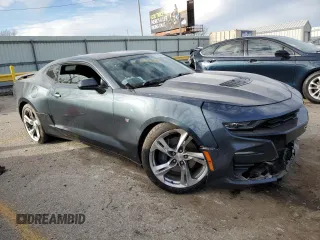 2019 Chevrolet Camaro 1SS z VIN 1G1FE1R73K0112188, wystawiony jako Copart lot #87231554 z przebiegiem Nie podano mil oraz Szkoda całkowita • Salvage title. Historia ofert i sprzedaży dostępna na DreamBid. Obrazek 4.