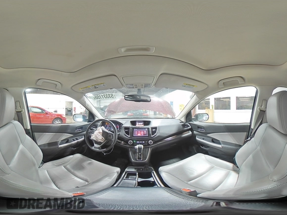 2015 Honda CR-V EX-L with VIN 5J6RM4H77FL090494, listed as a Copart auction lot 53331155 with 197,620 mi miles and Salvage Title. Bid and sale history available at carsss.com. Image 14.