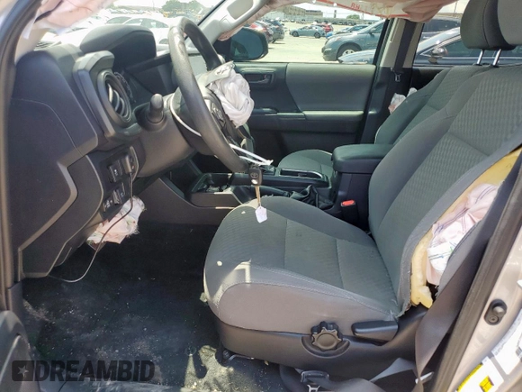 2021 Toyota Tacoma SR with VIN 5TFAX5GN2MX193408, listed as a Copart auction lot 57610355 with 51,557 mi miles and Salvage title. Bid and sale history available at DreamBid. Image 7.