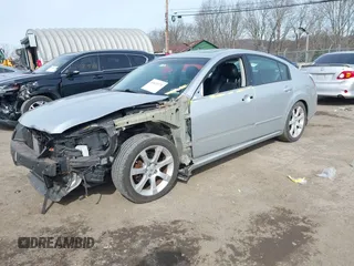 2007 Nissan Maxima 3.5 SE with VIN 1N4BA41E37C837363, listed as a IAAI auction lot 41623271 with 54,344 mi miles. Bid and sale history available at carsss.com. Image 2.