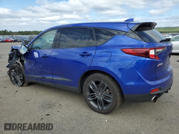 2022 Acura RDX w/A-Spec Package with VIN 5J8TC2H62NL005331, listed as a Copart auction lot 69256314 with 41,157 mi miles and Salvage Title. Bid and sale history available at carsss.com. Image 2.