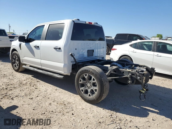 2024 Ford F-150 STX with VIN 1FTEW2KP7RKE59053, listed as a Copart auction lot 49774255 with 3,804 mi miles and Salvage Title. Bid and sale history available at carsss.com. Image 2.
