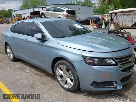 2014 Chevrolet Impala LT with VIN 1G1115SL6EU106743, listed as a IAAI auction lot 42336055 with 110,925 mi miles and . Bid and sale history available at DreamBid. Image 1.