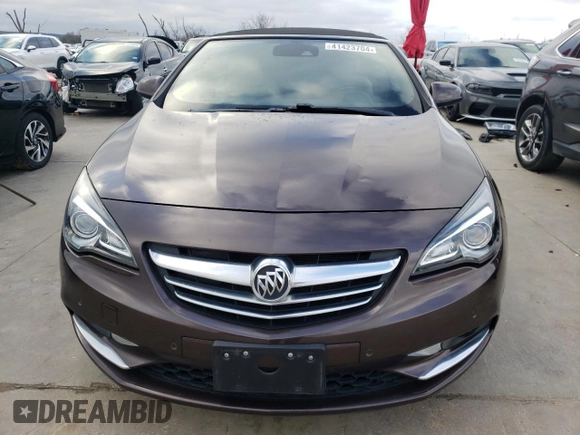2016 Buick Cascada Premium с VIN W04WT3N55GG076820, выставлен на аукционе Copart как лот 41423704 с пробегом 56 900 миль миль и Чистый • Clean title. История ставок и продаж доступна на DreamBid. Изображение 5.