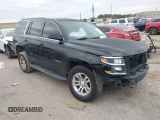 2016 Chevrolet Tahoe LS with VIN 1GNSCAEC3GR360014, listed as a IAAI auction lot 41218354 with Not provided miles and . Bid and sale history available at DreamBid. Image 1.