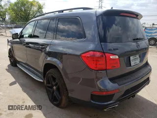 2015 Mercedes-Benz GL-Class GL 550 with VIN 4JGDF7DE7FA561521, listed as a Copart auction lot 56681512 with 67,329 mi miles. Bid and sale history available at carsss.com. Image 3.
