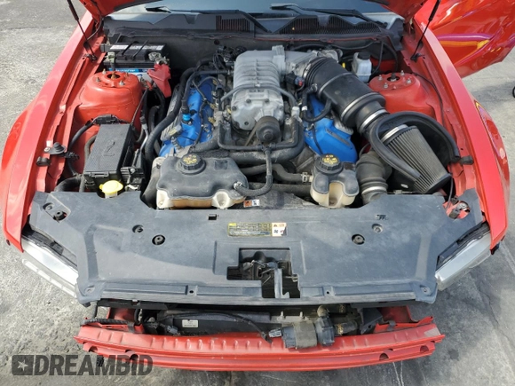 2012 Ford Mustang Shelby GT500 with VIN 1ZVBP8JS2C5201325, listed as a Copart auction lot 60275065 with 140,234 mi miles and Salvage title. Bid and sale history available at DreamBid. Image 11.