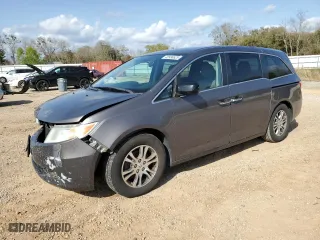 2012 Honda Odyssey EX with VIN 5FNRL5H42CB013373, listed as a Copart auction lot 48988625 with 199,119 mi miles and Salvage Title. Bid and sale history available at carsss.com. Image 1.