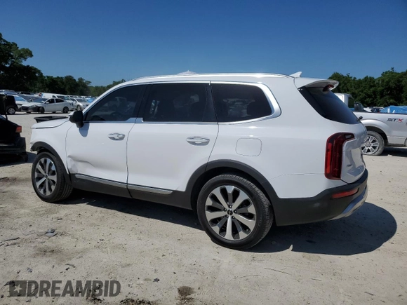 2022 Kia Telluride S with VIN 5XYP6DHC3NG241541, listed as a Copart auction lot 52464045 with 95,210 mi miles and Salvage title. Bid and sale history available at DreamBid. Image 2.
