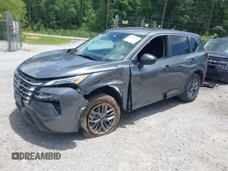 2024 Nissan Rogue S z VIN 5N1BT3AB7RC694713, wystawiony jako IAAI lot #42462639 z przebiegiem 26 628 mil mil oraz . Historia ofert i sprzedaży dostępna na DreamBid. Obrazek 2.