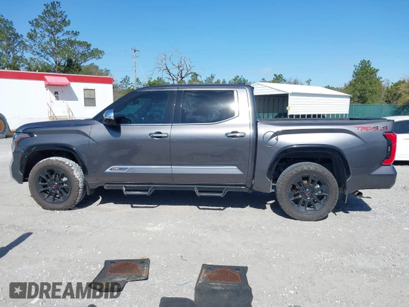 2022 Toyota Tundra 1794 Edition with VIN 5TFMA5DB9NX015571, listed as a IAAI auction lot 41730283 with 76,429 mi miles and . Bid and sale history available at DreamBid. Image 14.