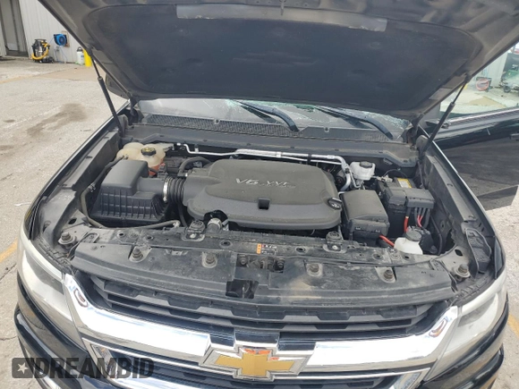 2019 Chevrolet Colorado 4WD LT with VIN 1GCGTCENXK1134524, listed as a Copart auction lot 60968805 with 118,049 mi miles and Salvage title. Bid and sale history available at DreamBid. Image 11.